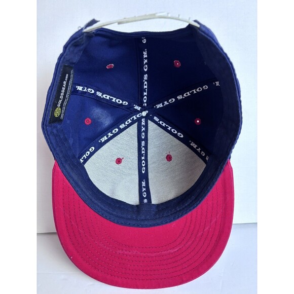 GOLD'S GYM & BODYBUILDING Hat LOT of 2 Snapback Vintage Gear Weightlifting Caps - Picture 5 of 11